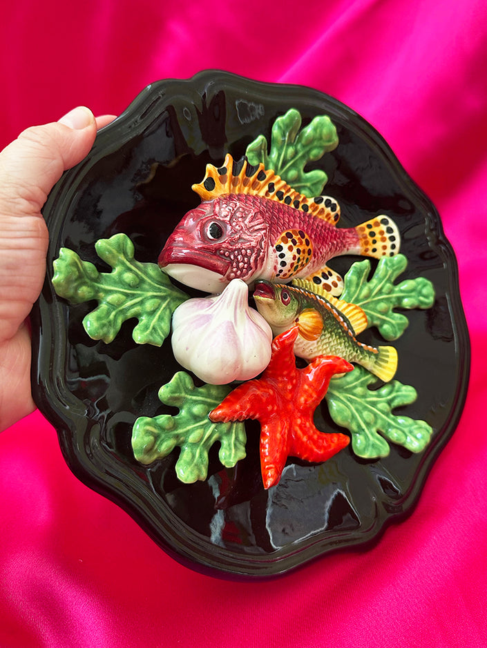 Keramiek wandbord uit Vallauris