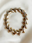 Gouden schakelarmbandje