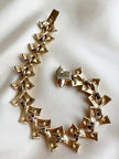 Gouden schakelarmbandje