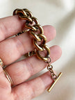 Gouden schakelarmband