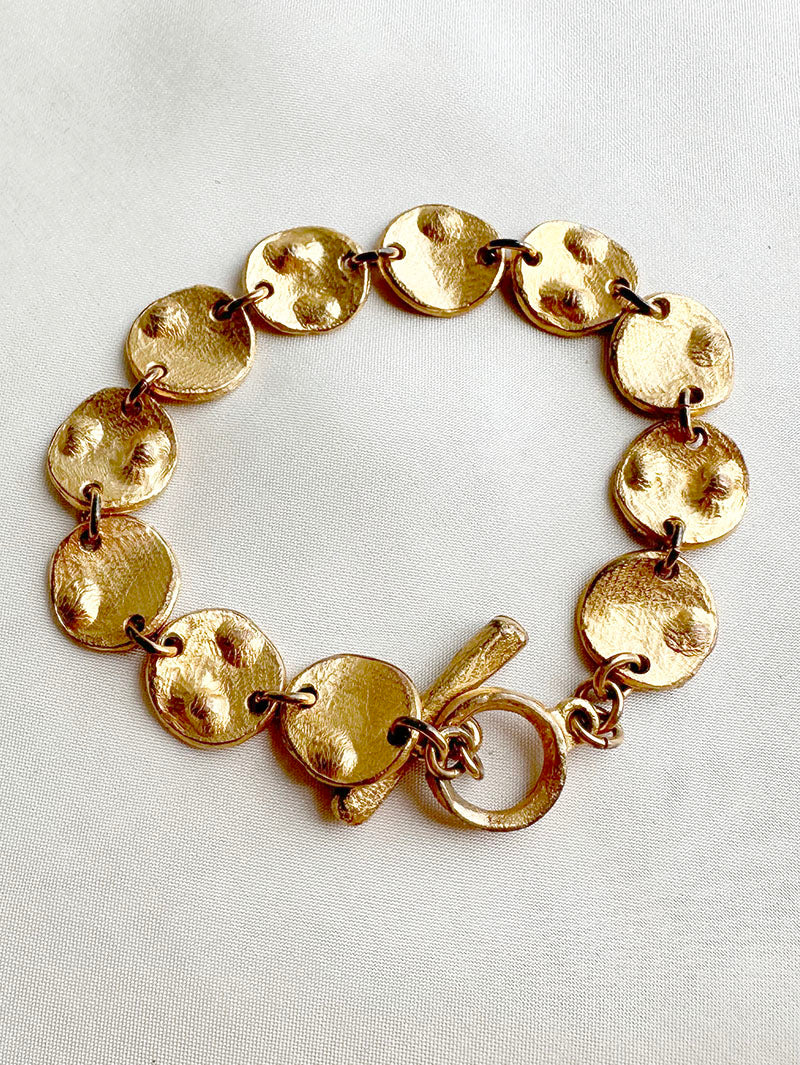Verguld designer armbandje