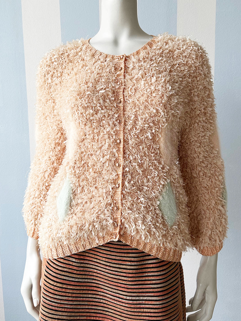 Zalmoranje handgebreid vest