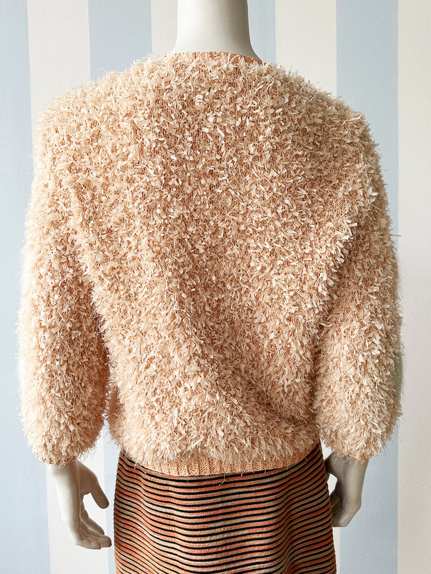 Zalmoranje handgebreid vest