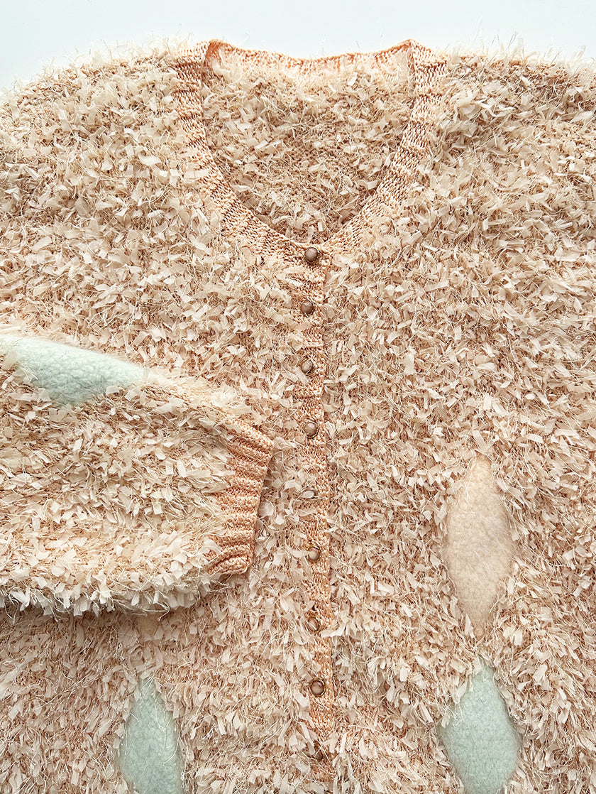 Zalmoranje handgebreid vest