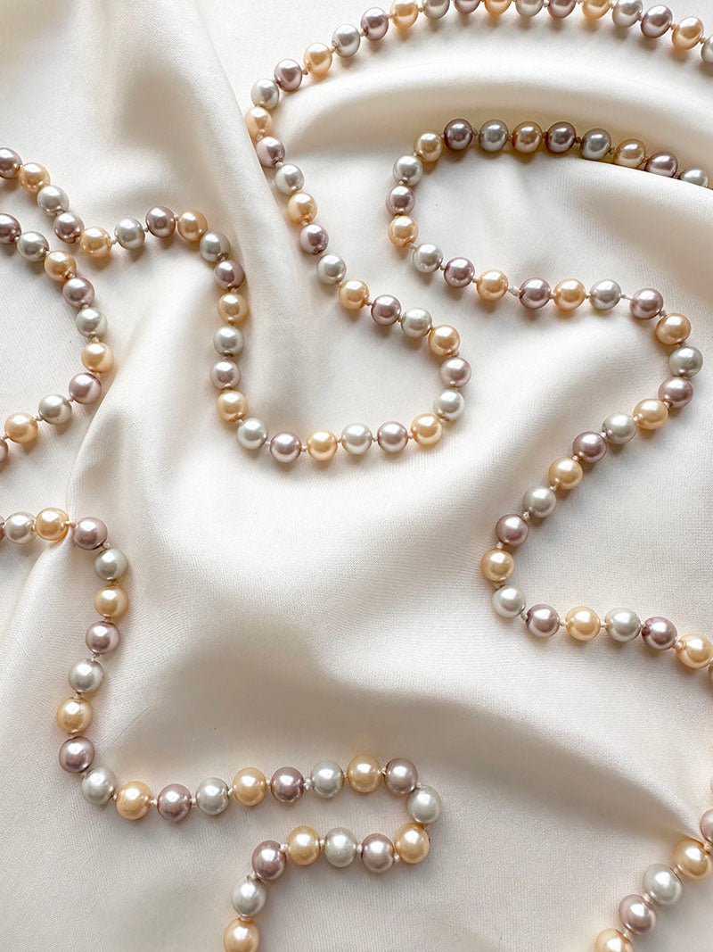 Lange parelketting