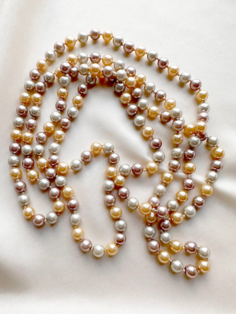 Lange parelketting