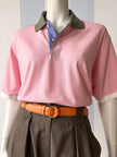 Roze poloshirt