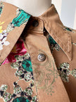 Floral & juwelen designer blouse