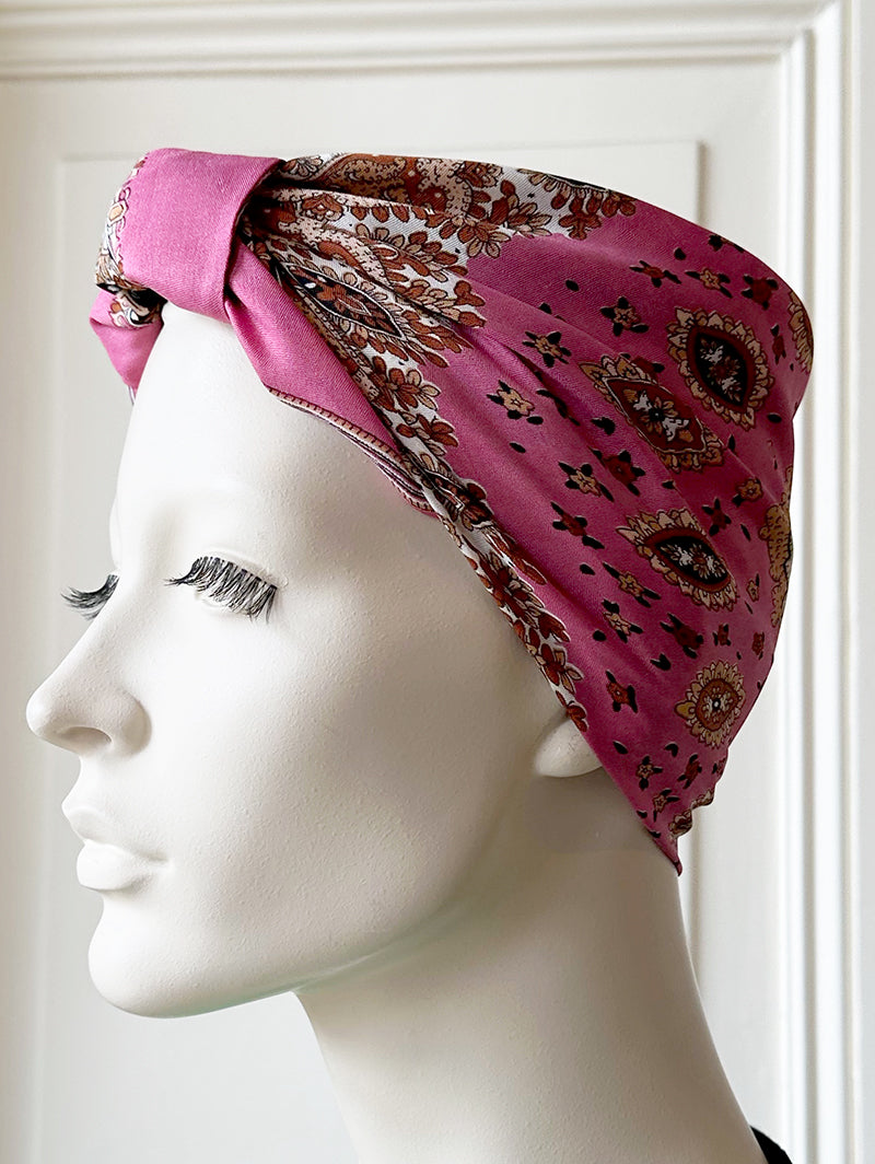 Bonbons roze turban