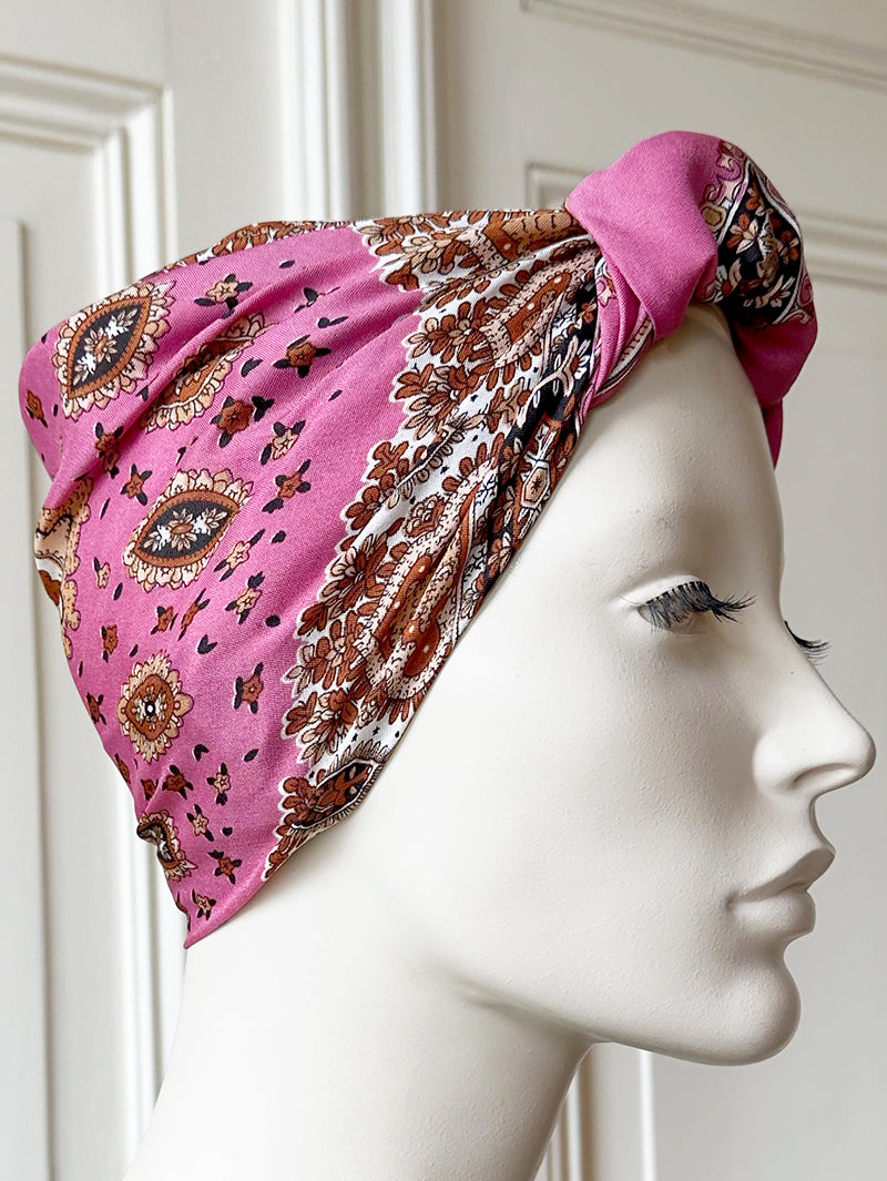 Bonbons roze turban