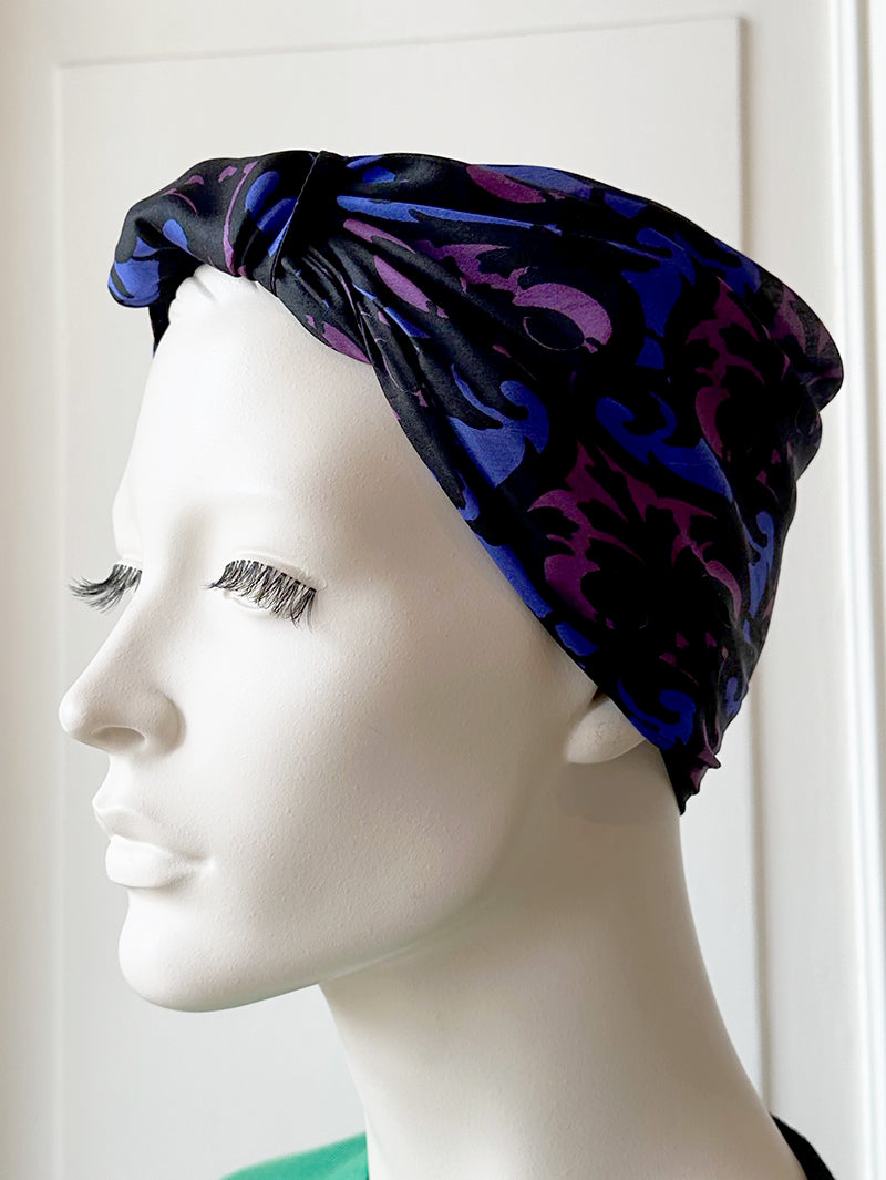 Bonbons diepblauwe turban