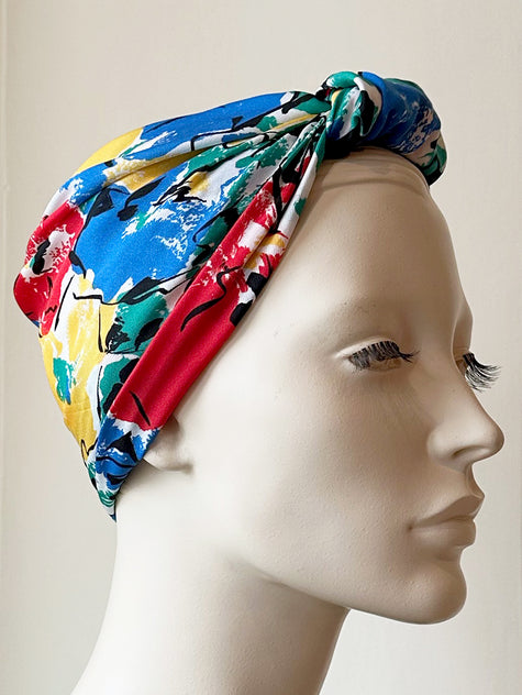 Bonbons floral turban