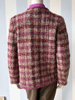 Oud-roze bouclé jasje