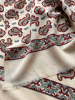 Wollen paisley sjaal