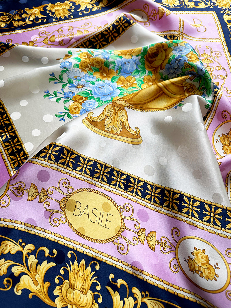 Zijden designer sjaal