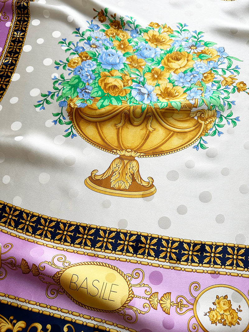 Zijden designer sjaal