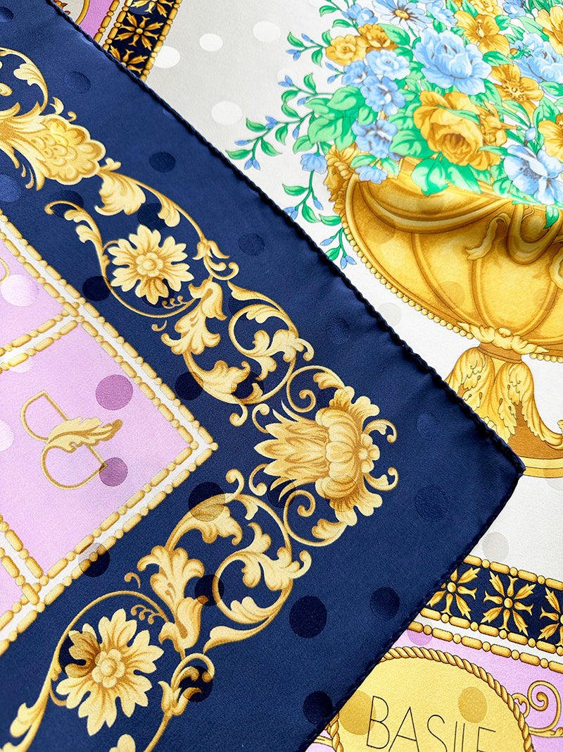 Zijden designer sjaal