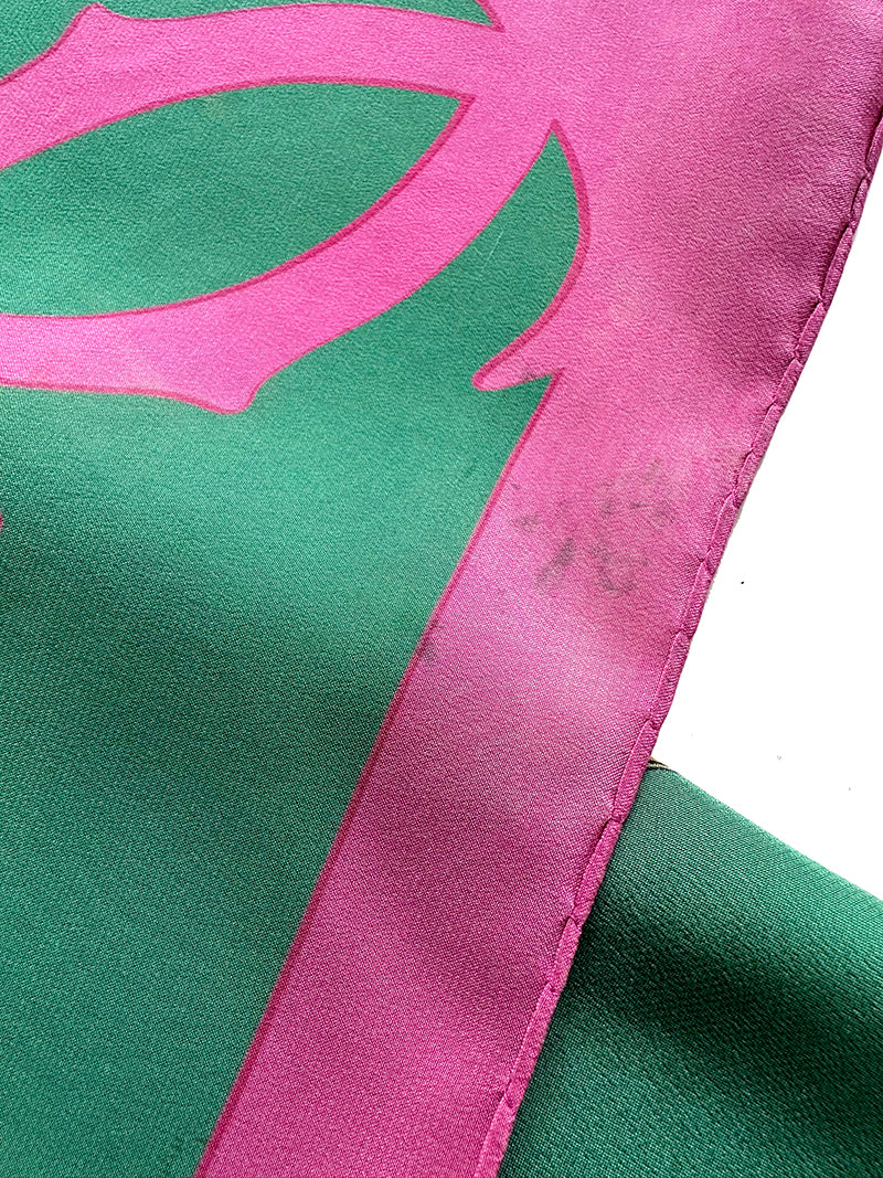 Zijden designer sjaal