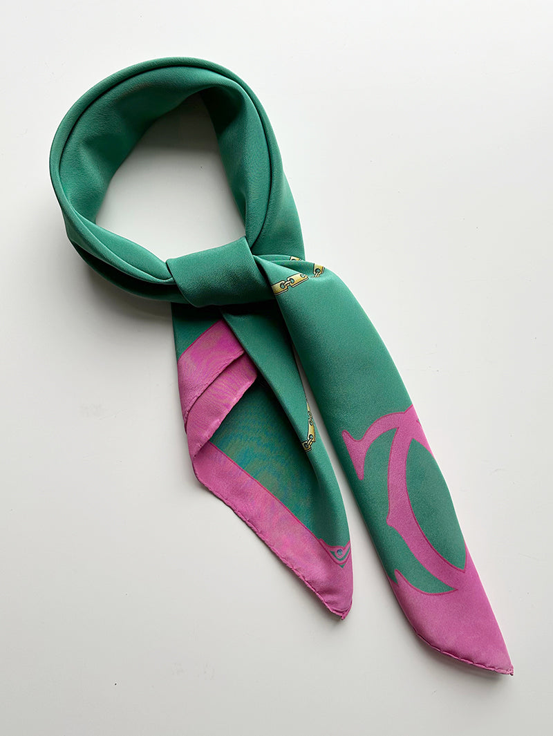 Zijden designer sjaal