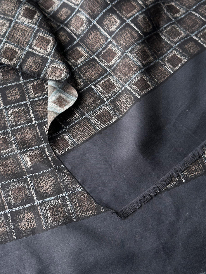 Zijden lange herensjaal