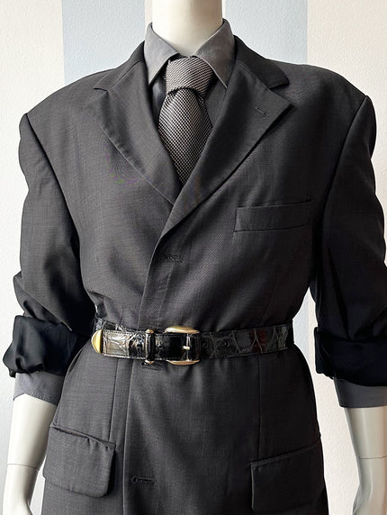 Donkergrijs designer colbert