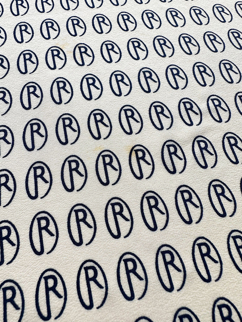 Vierkante zijden designer sjaal