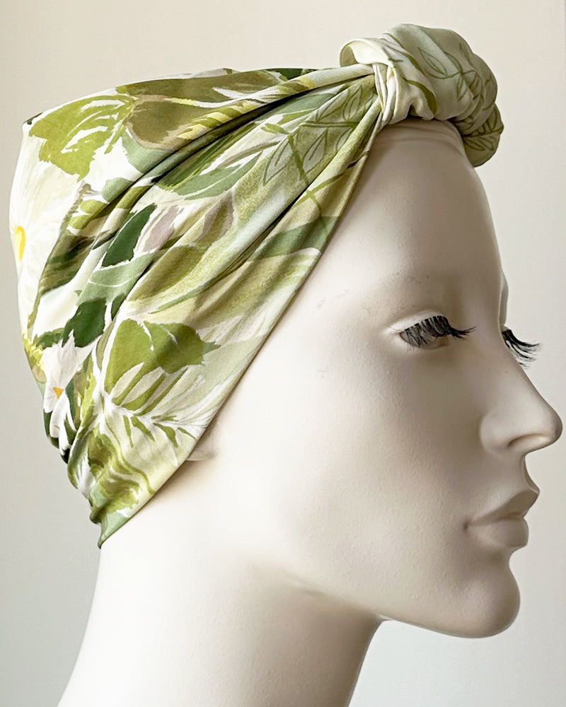 Bonbons floral turban