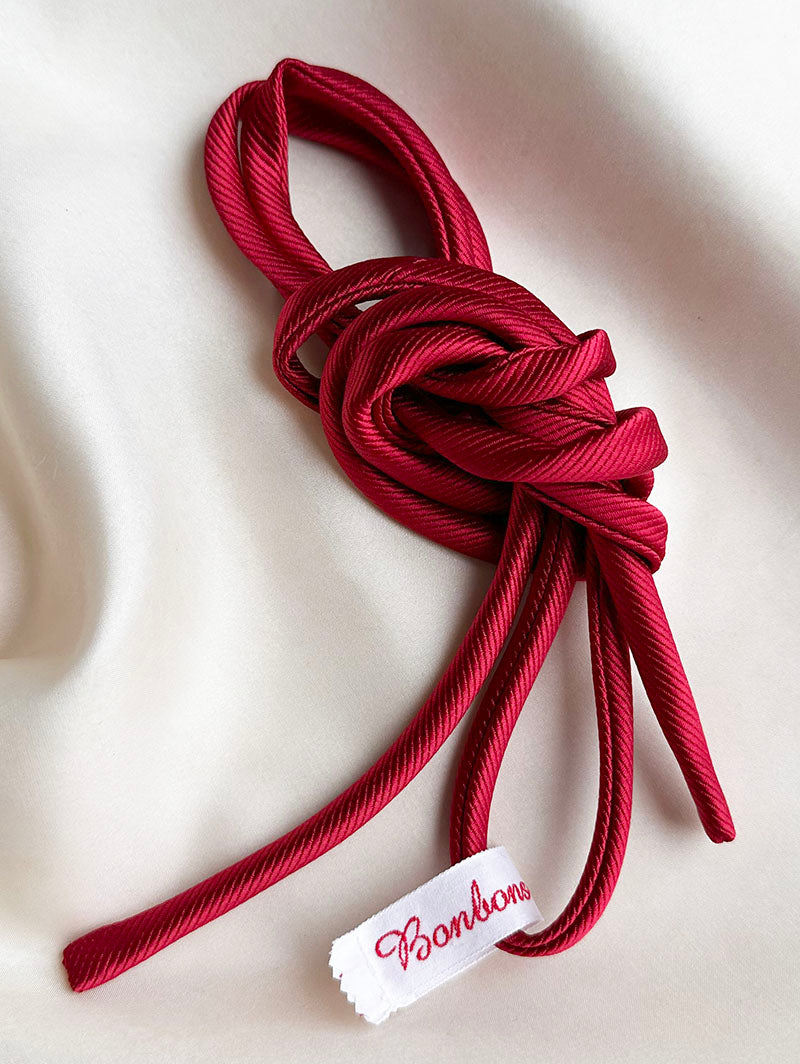Le lien - Effen rood