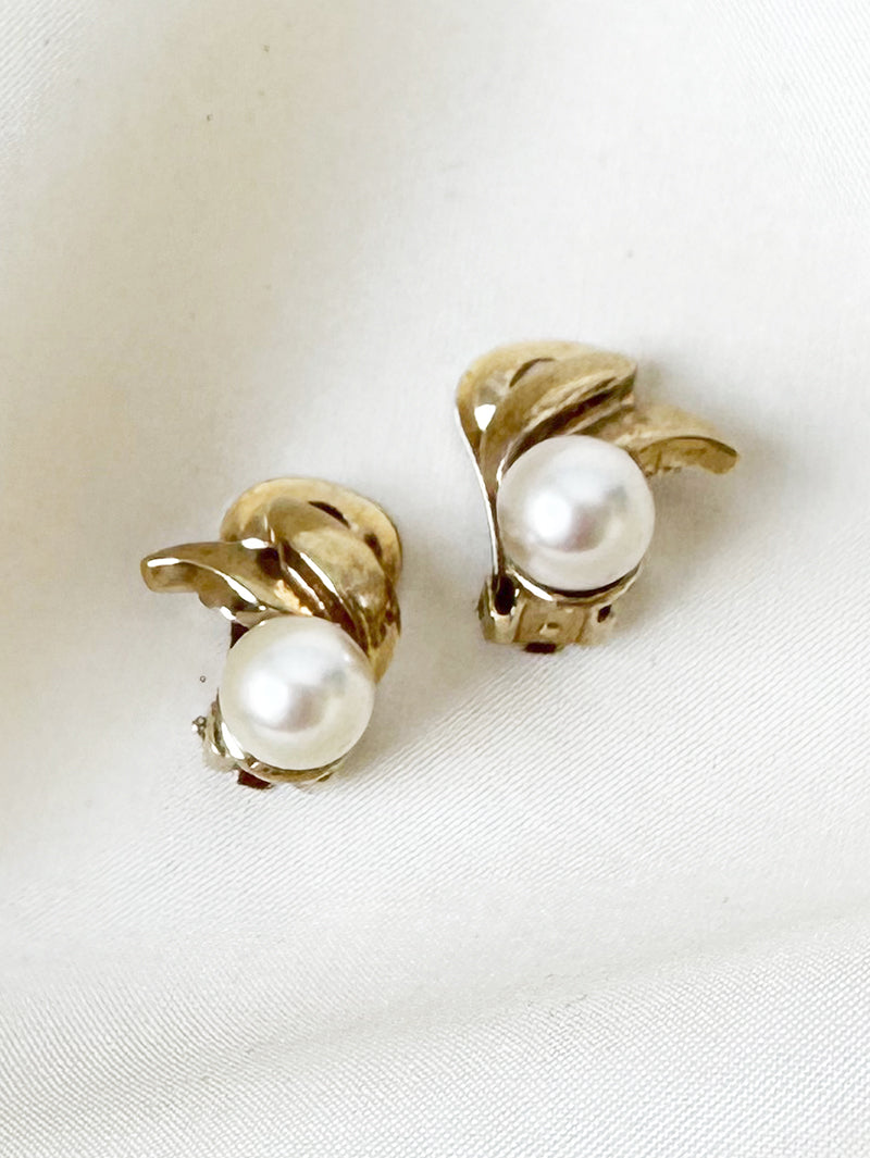 Kleine designer clip oorbellen