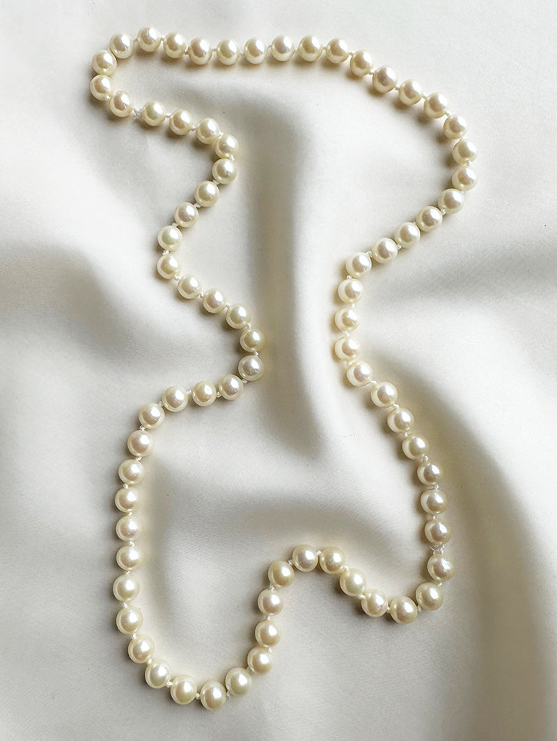 Vintage faux parelketting