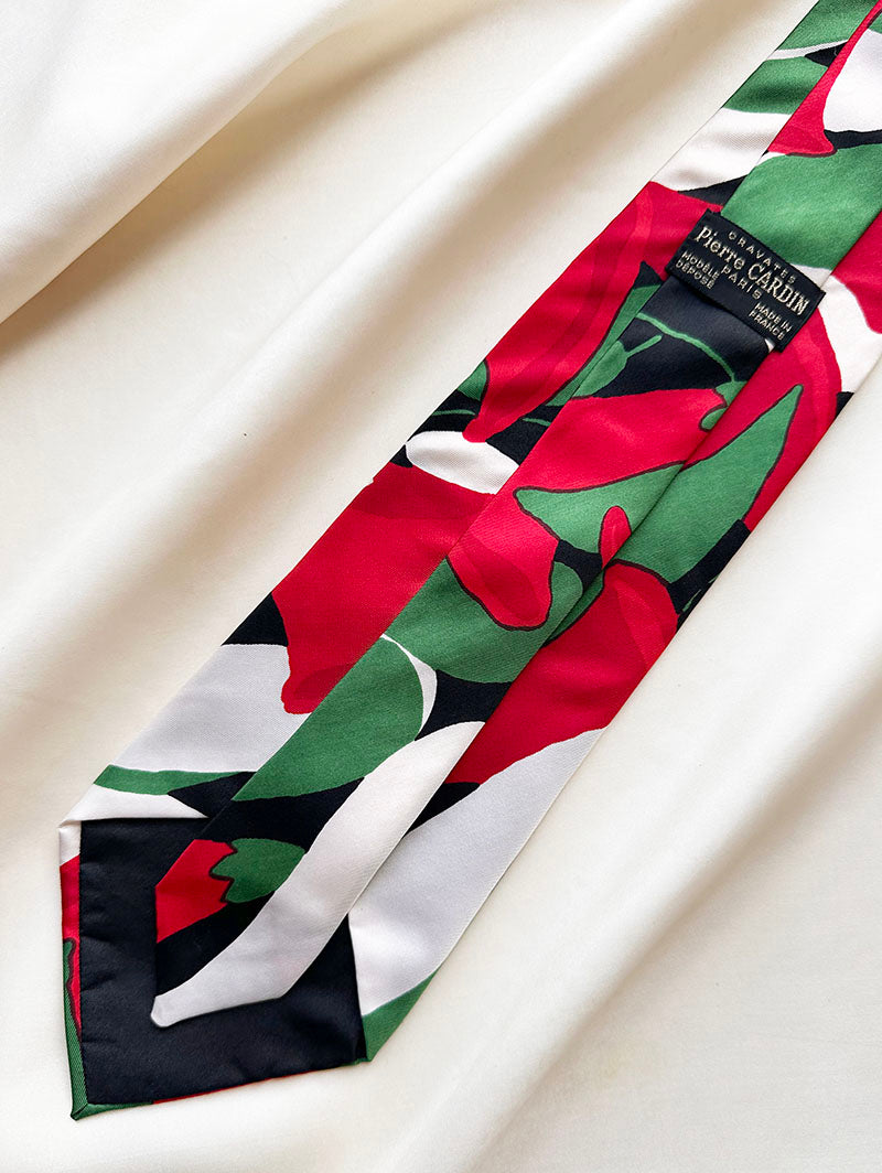 70s zijden designer stropdas