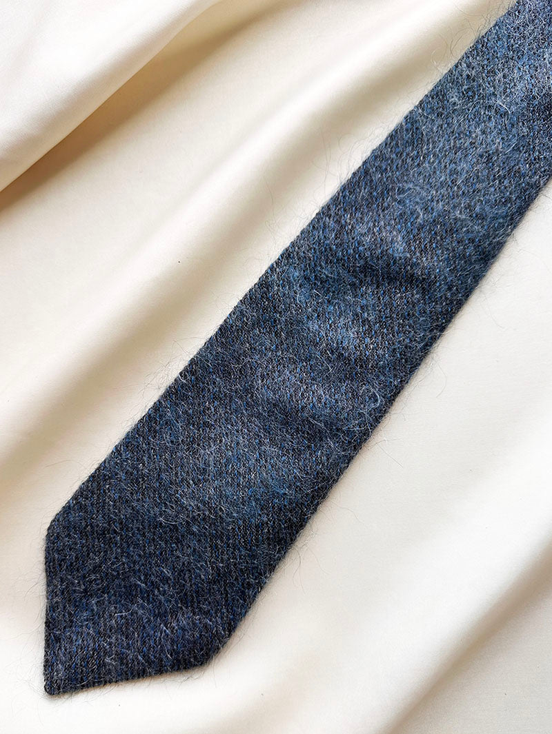 Designer stropdas van alpaca en kasjmier