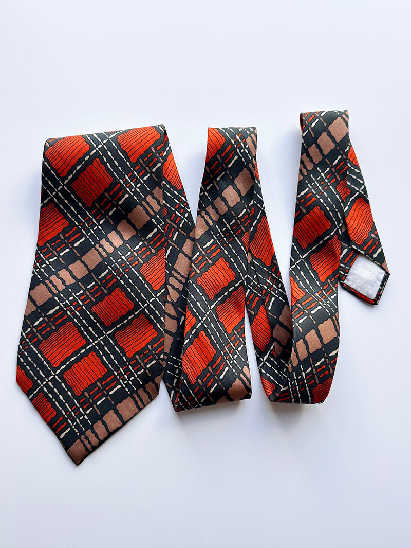 70s brede designer stropdas