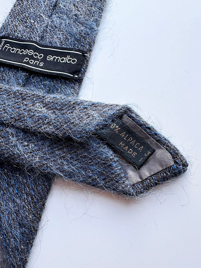Designer stropdas van alpaca en kasjmier