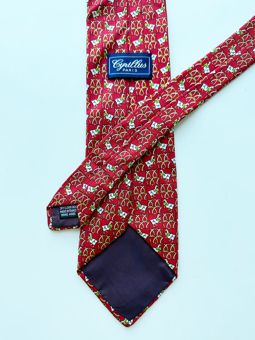 Zijden designer stropdas