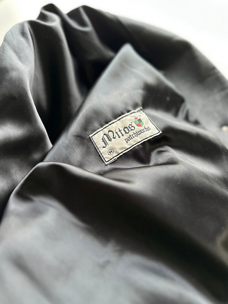 80s Gebreide patchwork jas