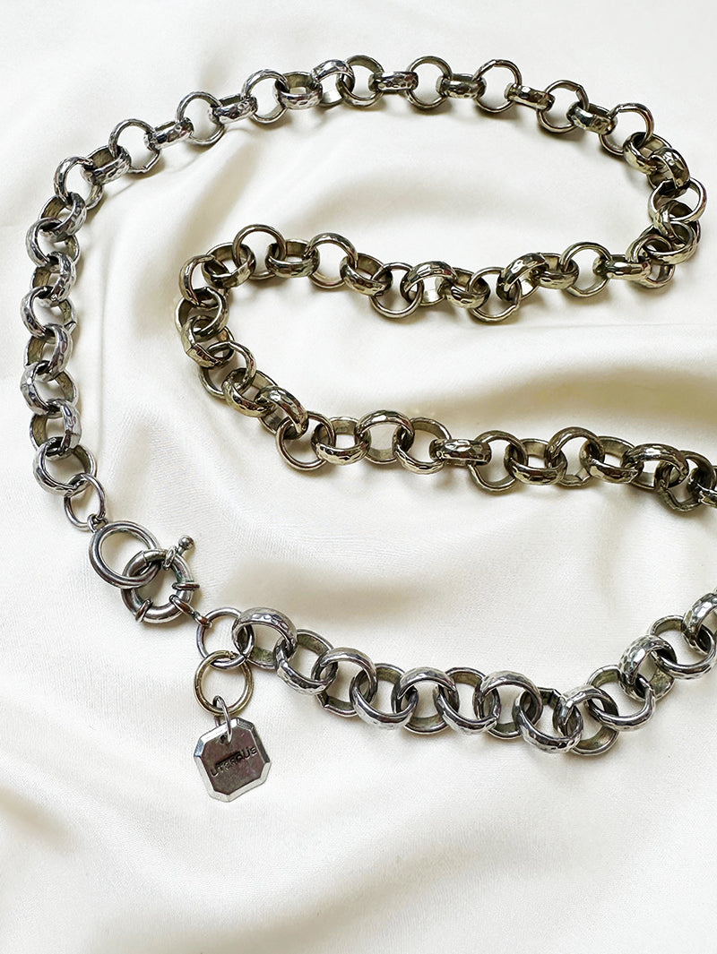 Chunky goud/zilveren ketting