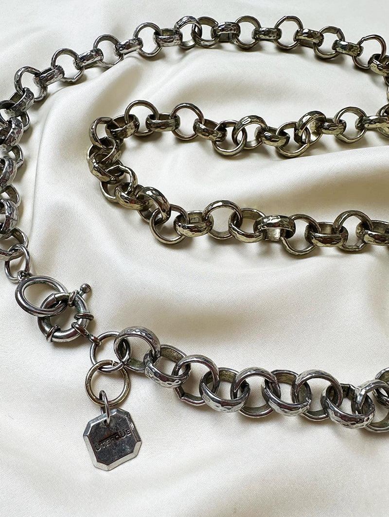 Chunky goud/zilveren ketting