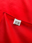 Rode zijden designer pochet