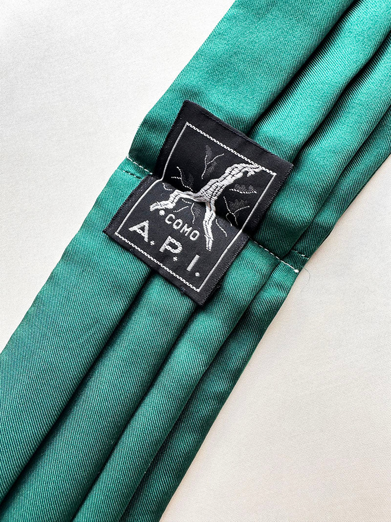 70s zijden ascot tie
