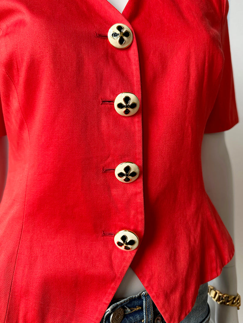 Knalrood couturejasje