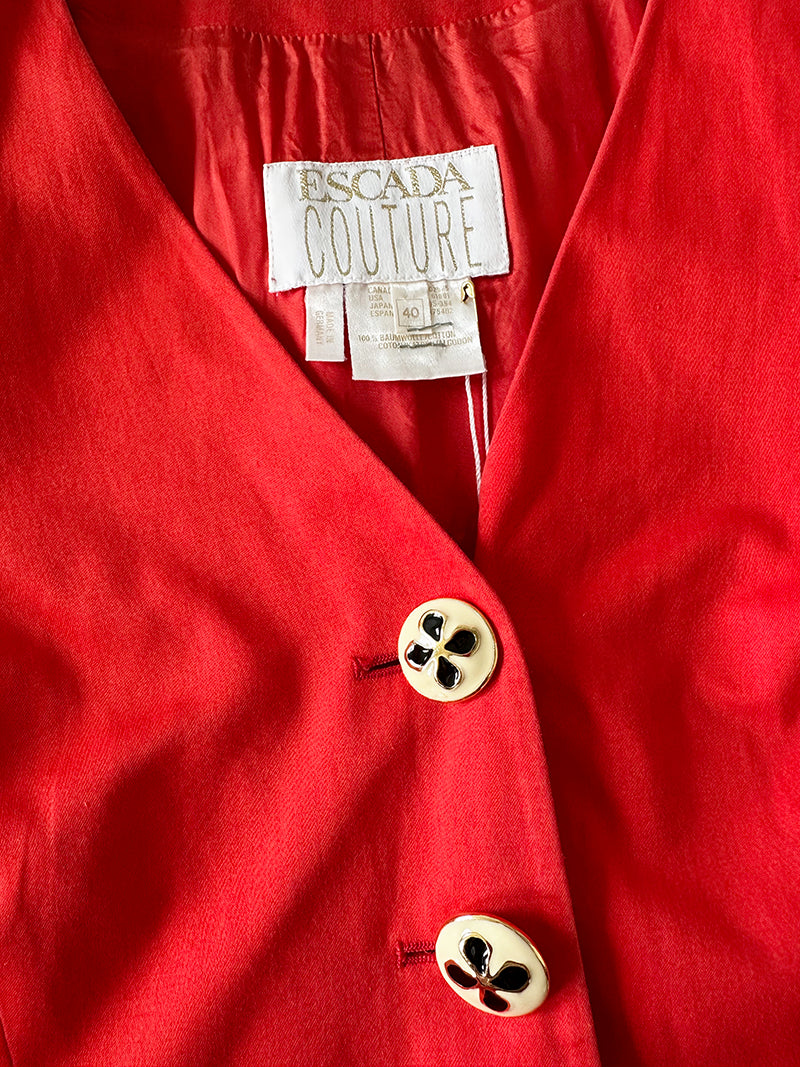 Knalrood couturejasje