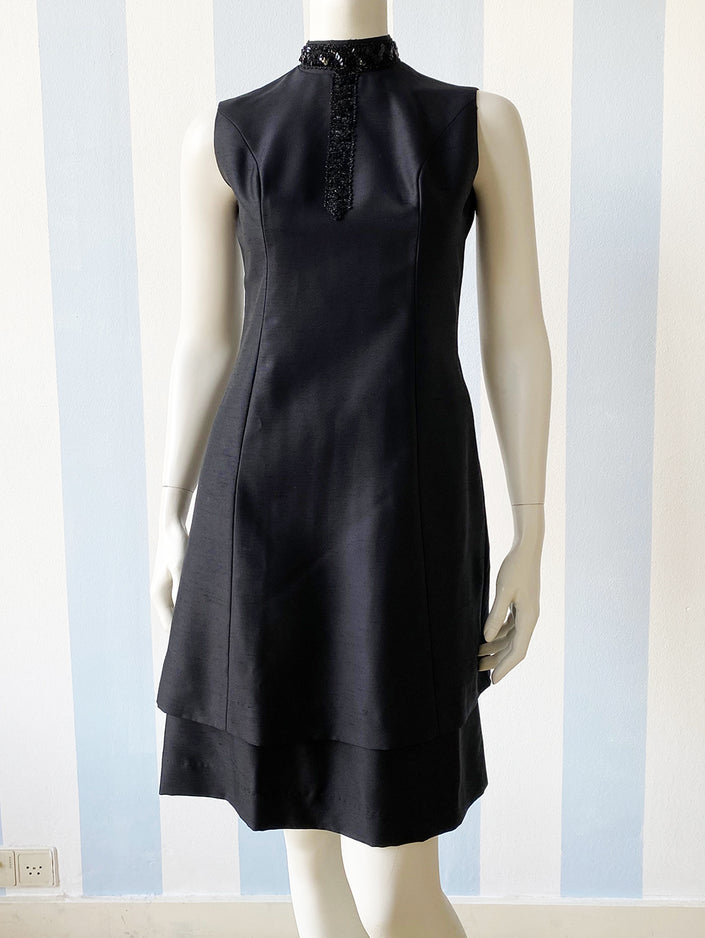 Zwarte partydress