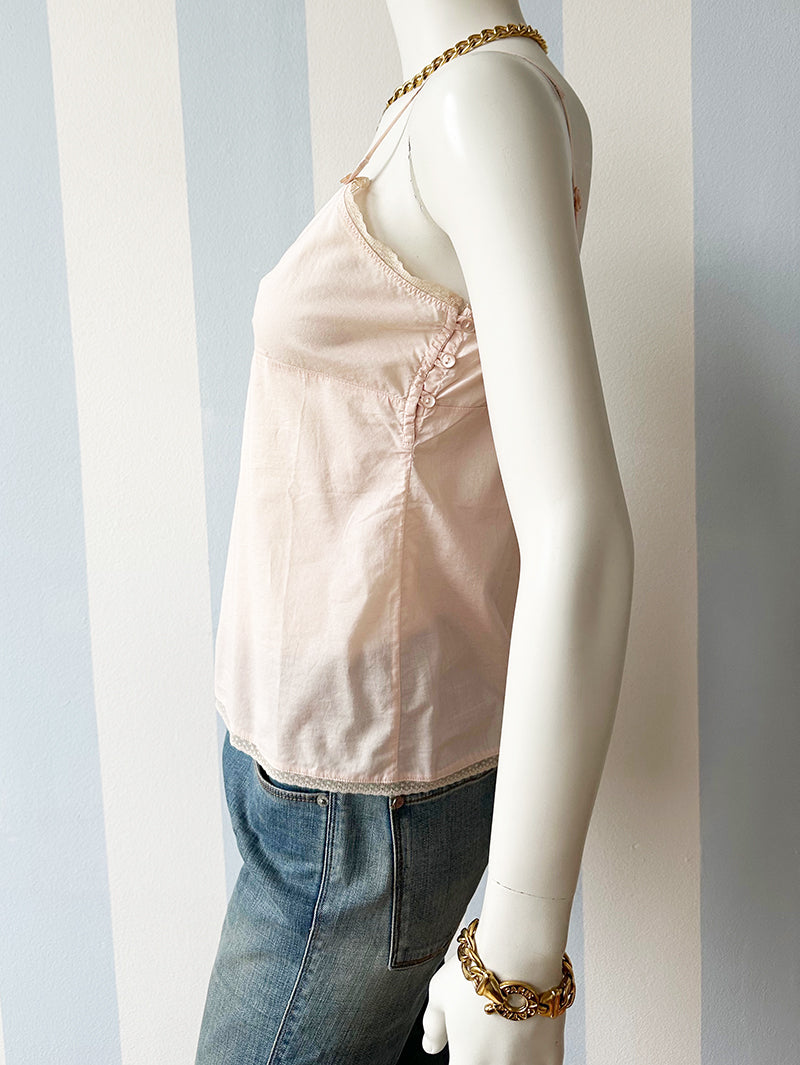 Roze katoenen hemdje