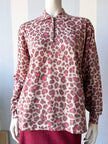 Trui met roze luipaarddessin