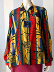 Vintage print blouse