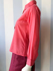 Roze katoenen 70s blousje