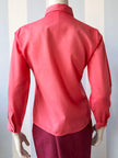 Roze katoenen 70s blousje