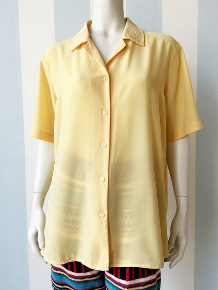 Pastelgele blouse