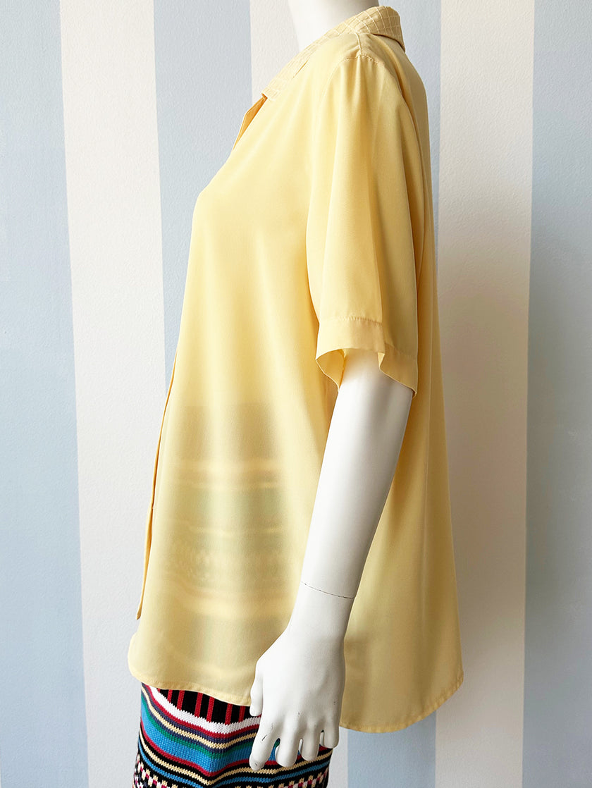 Pastelgele blouse